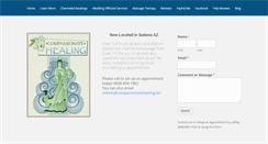Desktop Screenshot of compassionatehealing.biz